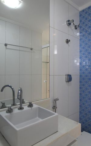 Apartamento para alugar com 110m², 3 quartos e 1 vagaBanheiro Social
