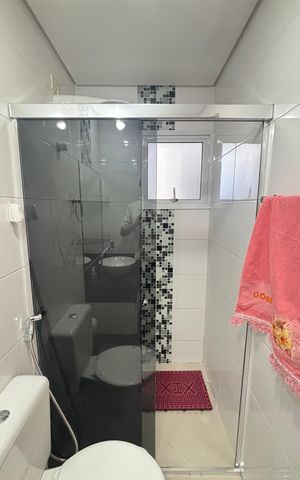 Apartamento à venda com 52m², 2 quartos e 1 vaga Apartamento à venda com 52m², 2 quartos e 1 vagaBanheiro