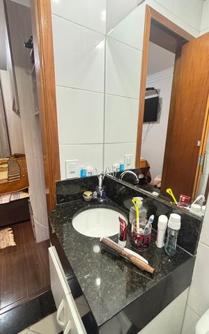 Apartamento à venda com 52m², 2 quartos e 1 vaga Apartamento à venda com 52m², 2 quartos e 1 vagaBanheiro da Suíte