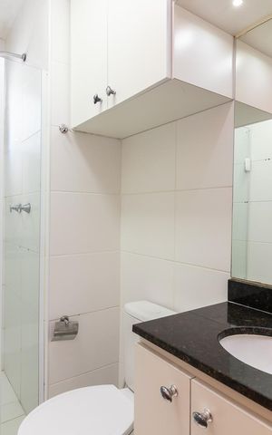 Apartamento à venda com 94m², 3 quartos e 2 vagasBanheiro social