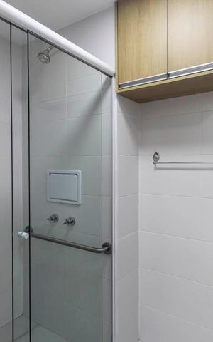 Apartamento para alugar com 26m², 1 quarto e sem vaga Apartamento para alugar com 26m², 1 quarto e sem vagaBanheiro Social