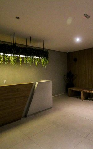 Apartamento para alugar com 26m², 1 quarto e sem vaga Apartamento para alugar com 26m², 1 quarto e sem vagaHall social