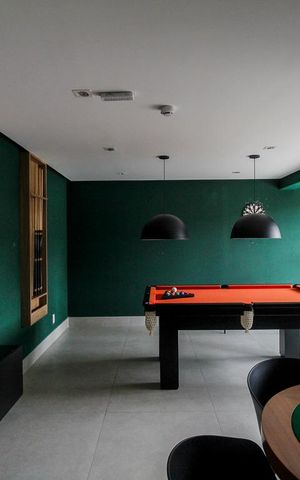Apartamento para alugar com 26m², 1 quarto e sem vaga Apartamento para alugar com 26m², 1 quarto e sem vagaÁrea comum - Sala de Jogos