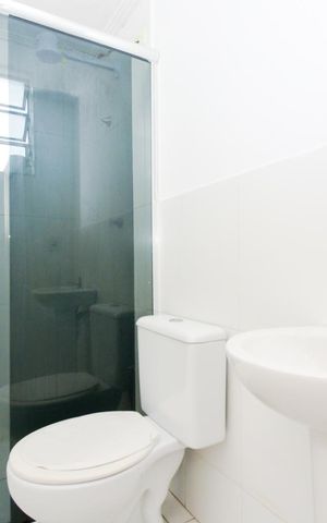 Apartamento para alugar com 45m², 2 quartos e 1 vagaBanheiro social