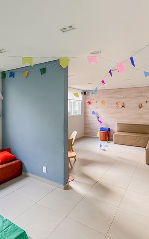 Apartamento à venda com 34m², 2 quartos e sem vaga Apartamento à venda com 34m², 2 quartos e sem vagaSalão de Festas