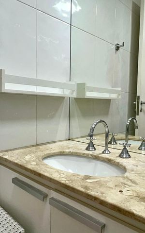 Apartamento à venda com 84m², 3 quartos e 2 vagas Apartamento à venda com 84m², 3 quartos e 2 vagasBanheiro