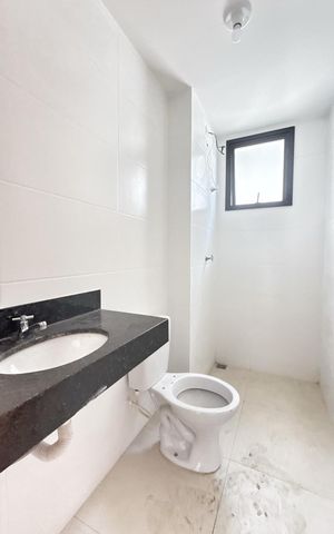 Apartamento à venda com 77m², 2 quartos e 1 vaga Apartamento à venda com 77m², 2 quartos e 1 vagaBanheiro da Suíte