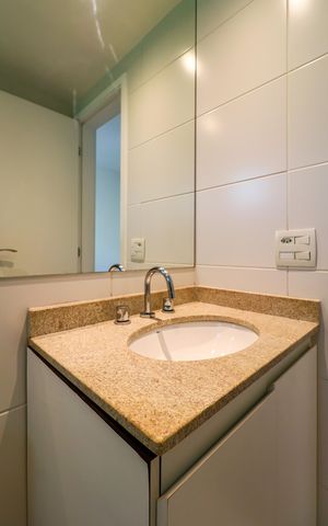 Apartamento à venda com 149m², 3 quartos e 2 vagasBanheiro da Suíte 3