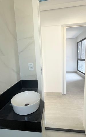 Apartamento à venda com 85m², 3 quartos e 2 vagasBanheiro Social