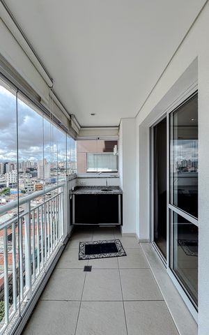 Apartamento à venda com 46m², 1 quarto e 1 vagaVaranda Sala