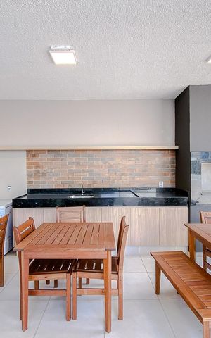 Apartamento à venda com 38m², 2 quartos e 1 vagaÁrea comum - Churrasqueira