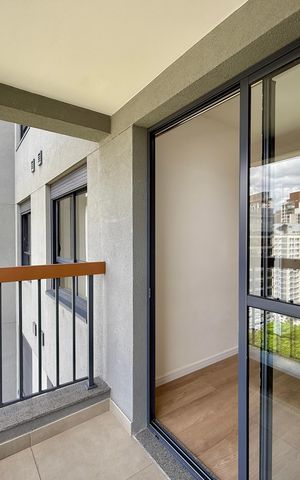 Apartamento à venda com 29m², 1 quarto e sem vaga Apartamento à venda com 29m², 1 quarto e sem vagaSacada Sala