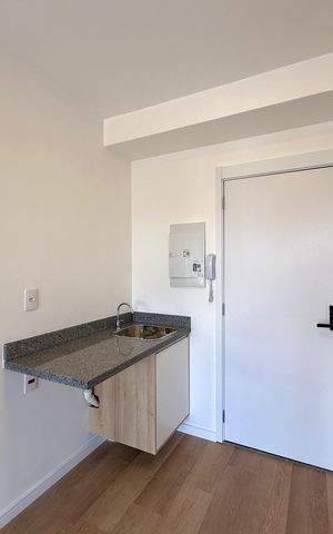 Apartamento à venda com 29m², 1 quarto e sem vaga Apartamento à venda com 29m², 1 quarto e sem vagaCozinha