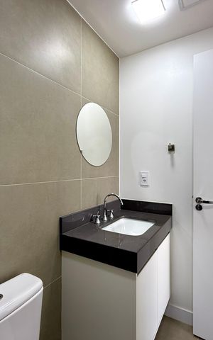 Apartamento à venda com 29m², 1 quarto e sem vaga Apartamento à venda com 29m², 1 quarto e sem vagaBanheiro Suíte
