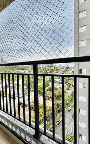 Apartamento para alugar com 61m², 2 quartos e 1 vaga Apartamento para alugar com 61m², 2 quartos e 1 vagaVaranda da suíte
