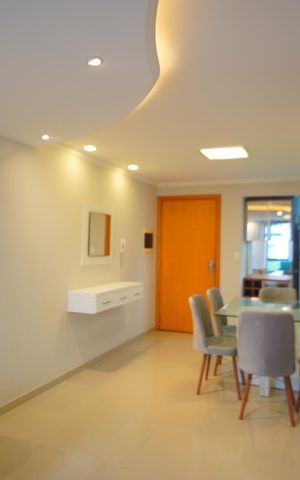 Apartamento para alugar com 62m², 2 quartos e 2 vagasSala