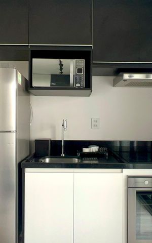 Studio para alugar com 29m², 1 quarto e 1 vaga Studio para alugar com 29m², 1 quarto e 1 vagaCozinha