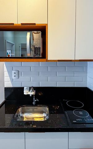 Apartamento à venda com 32m², 1 quarto e sem vaga Apartamento à venda com 32m², 1 quarto e sem vagaCozinha