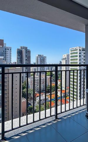 Apartamento à venda com 32m², 1 quarto e sem vaga Apartamento à venda com 32m², 1 quarto e sem vagaVaranda