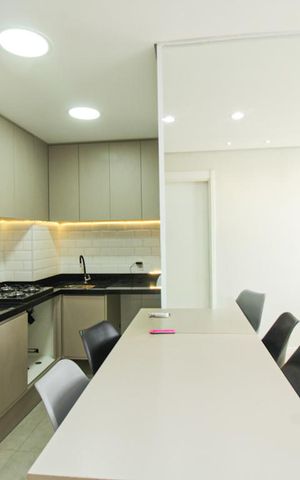 Apartamento à venda com 34m², 2 quartos e sem vaga Apartamento à venda com 34m², 2 quartos e sem vagaSala/Cozinha