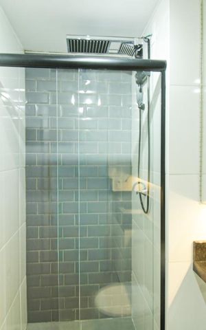 Apartamento à venda com 34m², 2 quartos e sem vaga Apartamento à venda com 34m², 2 quartos e sem vagaBanheiro social