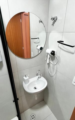 Studio para alugar com 24m², 1 quarto e sem vagaBanheiro