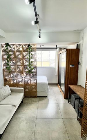 Studio para alugar com 24m², 1 quarto e sem vagaSala