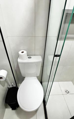 Studio para alugar com 24m², 1 quarto e sem vagaBanheiro
