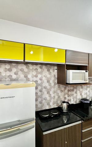 Studio para alugar com 24m², 1 quarto e sem vagaCozinha