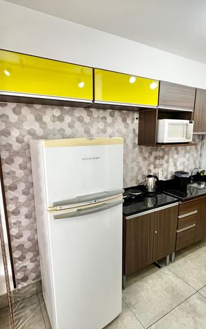 Studio para alugar com 24m², 1 quarto e sem vagaCozinha