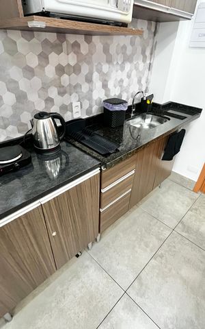 Studio para alugar com 24m², 1 quarto e sem vagaCozinha