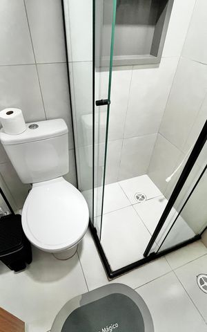 Studio para alugar com 24m², 1 quarto e sem vagaBanheiro