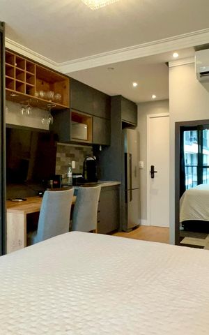 Studio à venda com 25m², 1 quarto e sem vaga Studio à venda com 25m², 1 quarto e sem vagaStudio