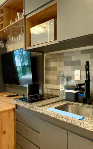 Studio à venda com 25m², 1 quarto e sem vaga Studio à venda com 25m², 1 quarto e sem vagaCozinha