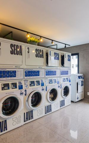 Apartamento à venda com 29m², 1 quarto e sem vaga Apartamento à venda com 29m², 1 quarto e sem vagaÁrea comum - Lavanderia