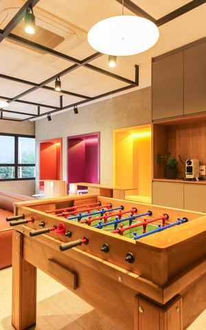 Apartamento à venda com 29m², 1 quarto e sem vaga Apartamento à venda com 29m², 1 quarto e sem vagaÁrea comum - Salão de Jogos