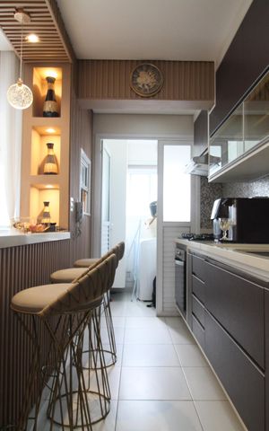 Apartamento à venda com 69m², 2 quartos e 2 vagasCozinha