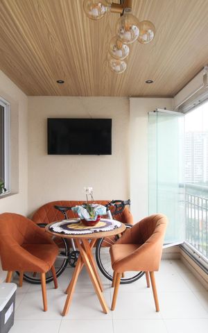 Apartamento à venda com 69m², 2 quartos e 2 vagasVaranda da Sala