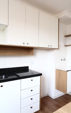 Apartamento à venda com 27m², 1 quarto e sem vagaCozinha e Área de Serviço