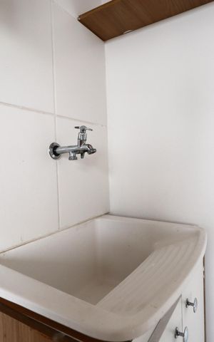 Apartamento à venda com 27m², 1 quarto e sem vagaCozinha e Área de Serviço