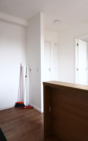 Apartamento à venda com 27m², 1 quarto e sem vagaCozinha e Área de Serviço