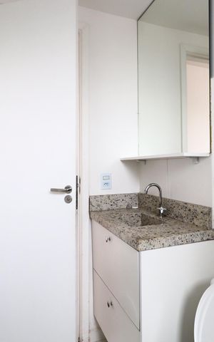 Apartamento à venda com 27m², 1 quarto e sem vagaBanheiro Social