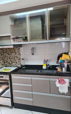 Apartamento à venda com 52m², 2 quartos e 1 vagaCozinha