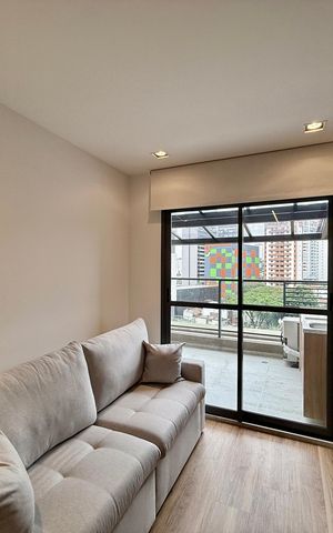 Apartamento para alugar com 41m², 1 quarto e 1 vagaSala
