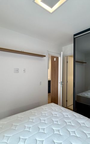 Apartamento para alugar com 41m², 1 quarto e 1 vagaSuíte 