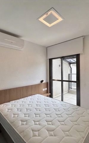 Apartamento para alugar com 41m², 1 quarto e 1 vagaSuíte 