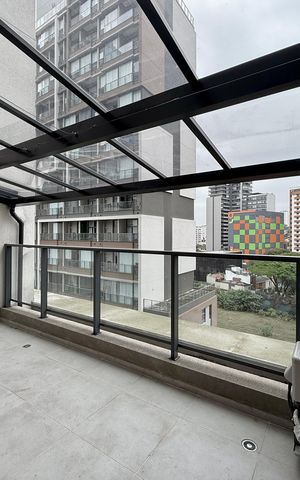 Apartamento para alugar com 41m², 1 quarto e 1 vagaSacada 