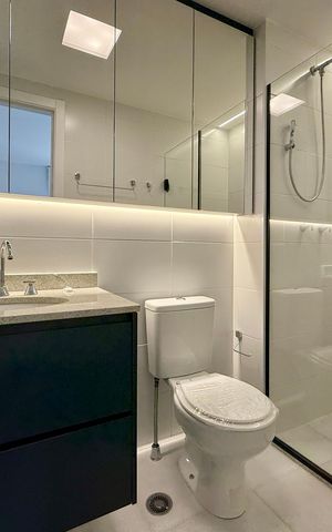 Apartamento para alugar com 41m², 1 quarto e 1 vagaBanheiro Suíte 