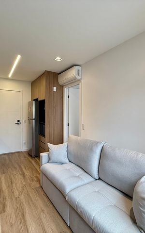 Apartamento para alugar com 41m², 1 quarto e 1 vagaSala