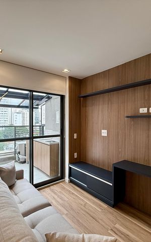Apartamento para alugar com 41m², 1 quarto e 1 vagaSala
